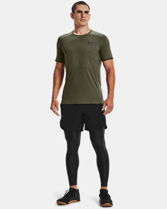 Men's UA Iso-Chill Perforated Short Sleeve, Green, pdpMainDesktop image number 2
